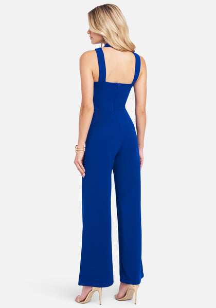 Bebe halter jumpsuit online