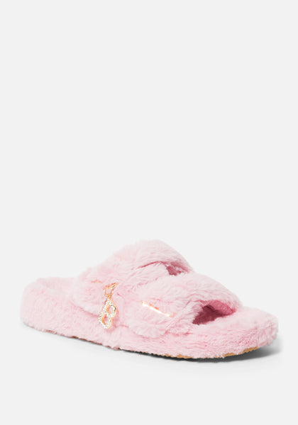 Bebe best sale fuzzy slippers