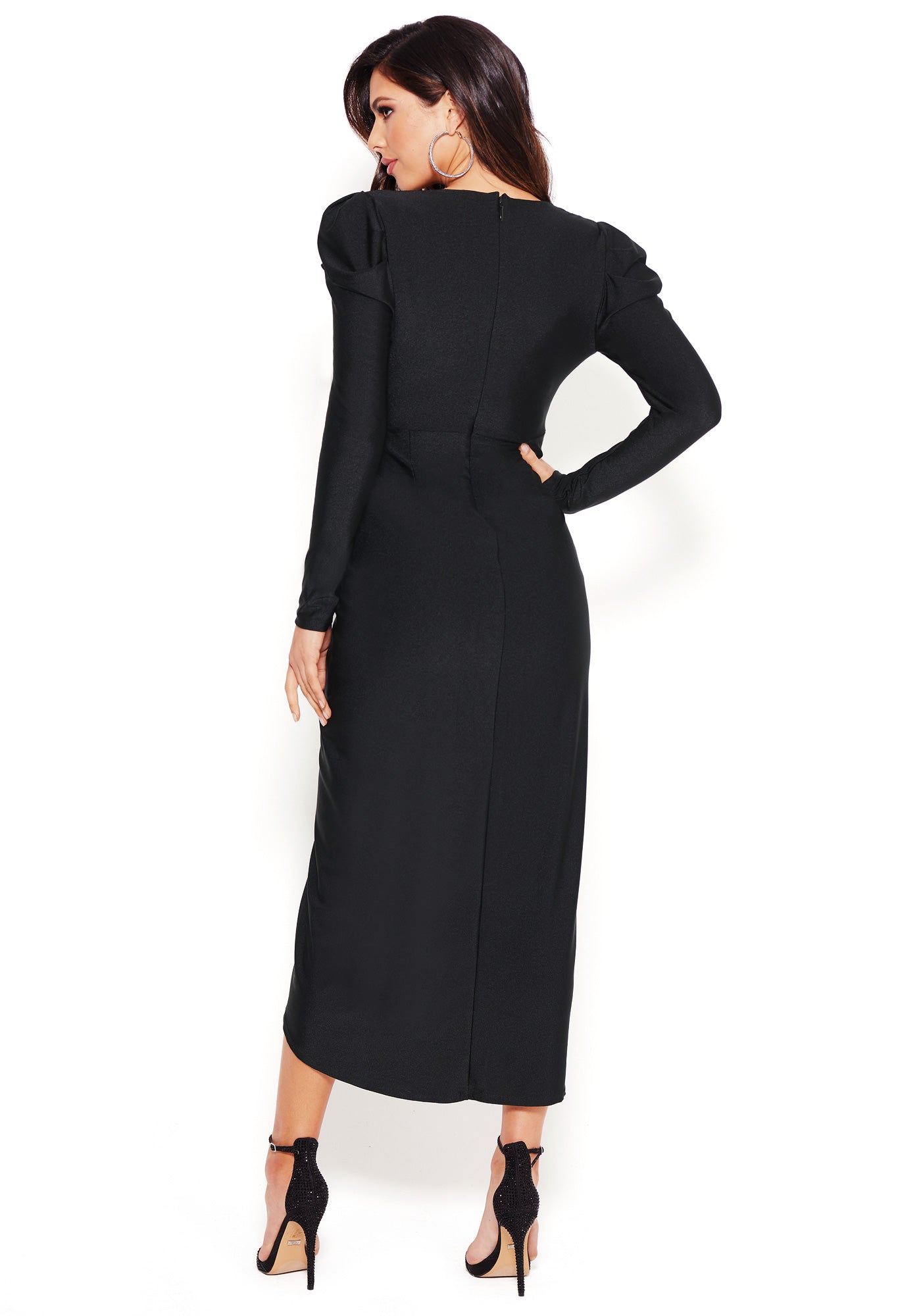 Slinky Jersey Gown | bebe