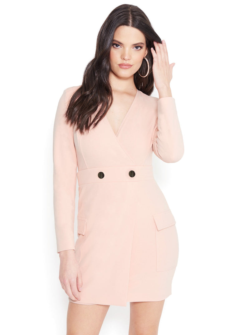 Bebe hot sale blazer dress