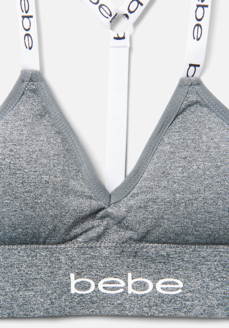 Bebe Logo 2 Pk Sports Bra