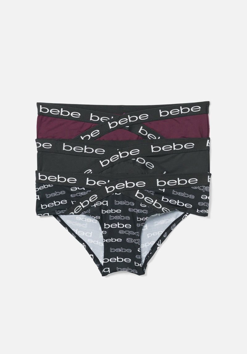 Buy bebe Womens 3 pack Underwear Seamless Low Rise Panties Online at  desertcartKUWAIT