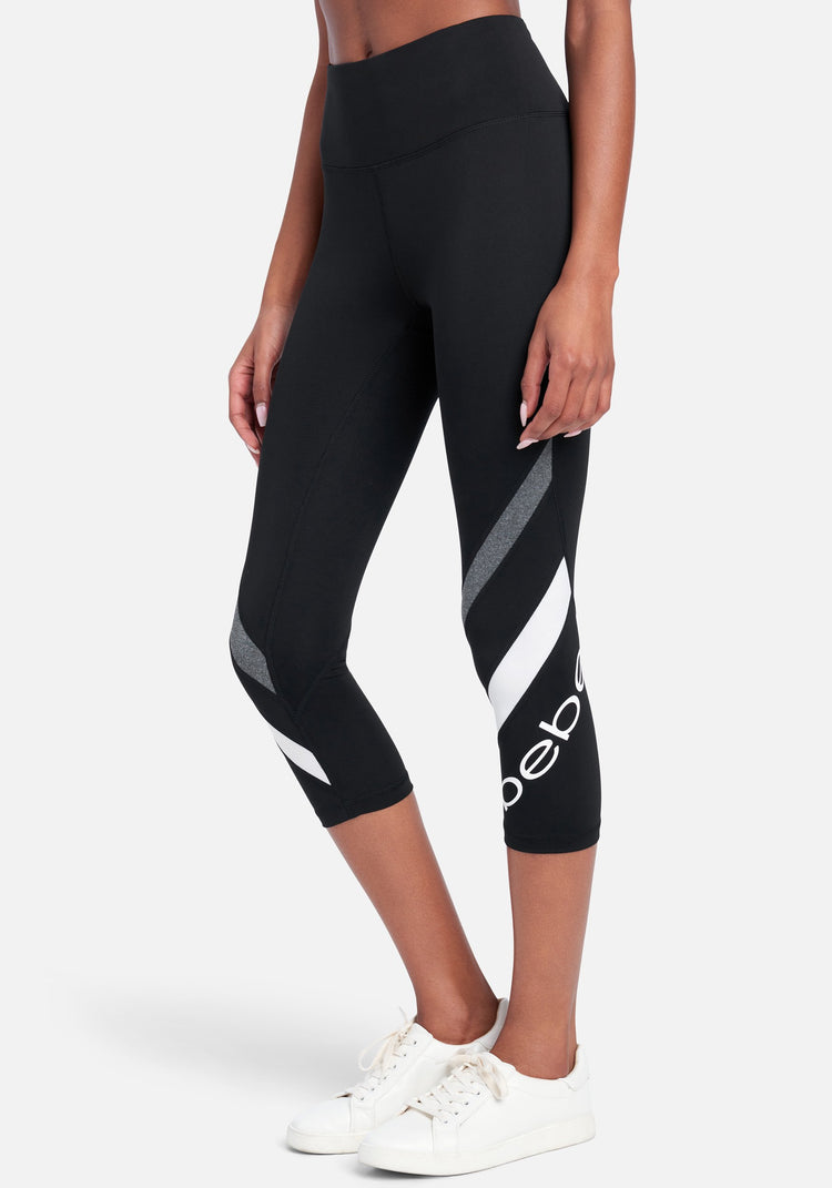 Reebok, Pants & Jumpsuits, Reebok Women Pants Black Small Capri Workout  Leggings Zip Pocket Jogger Athletic