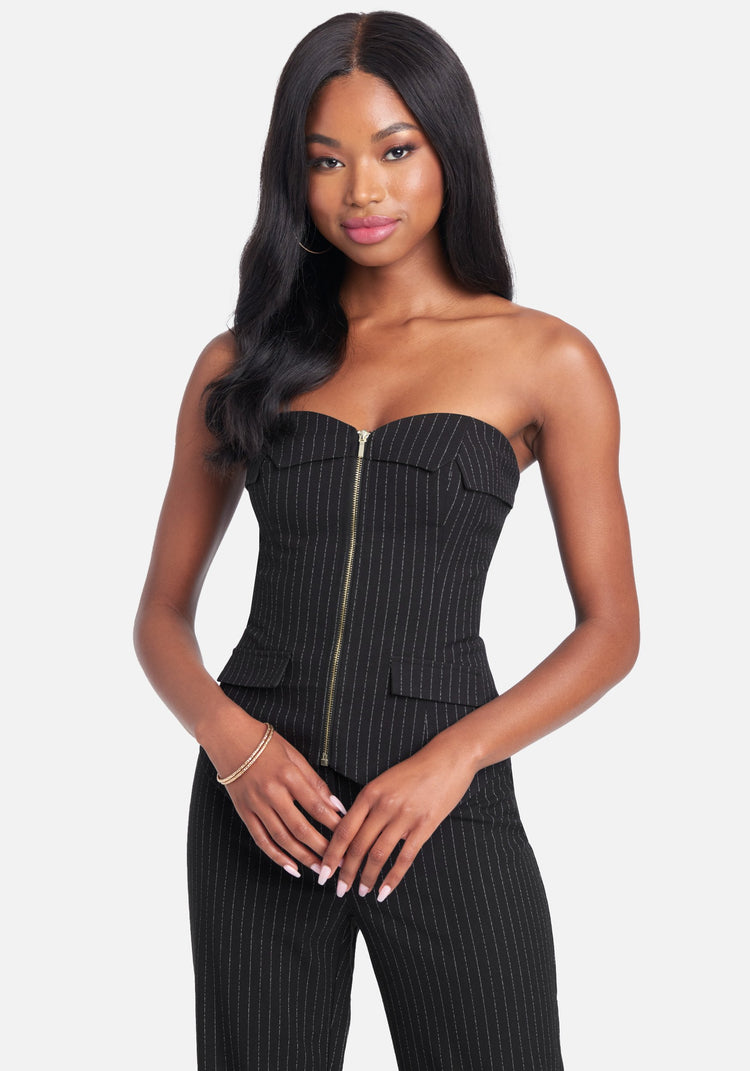 Tailored Bustier Corset Top