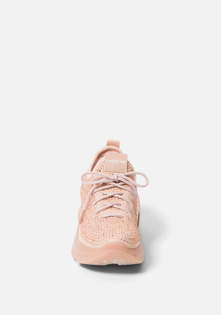 Bebe sneakers best sale rose gold