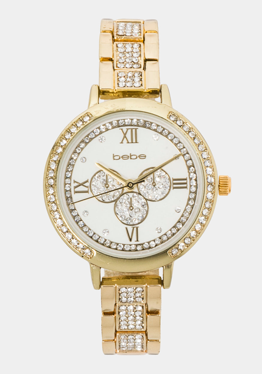 Bebe watch rose online gold