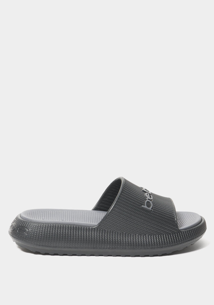 Bebe discount black slides